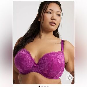 Perfect tshirt push-up Torrid Bra 40dd NWT